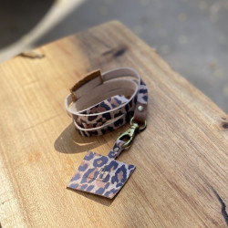 LANYARD · LEOPARDO + DET. CAFÉ