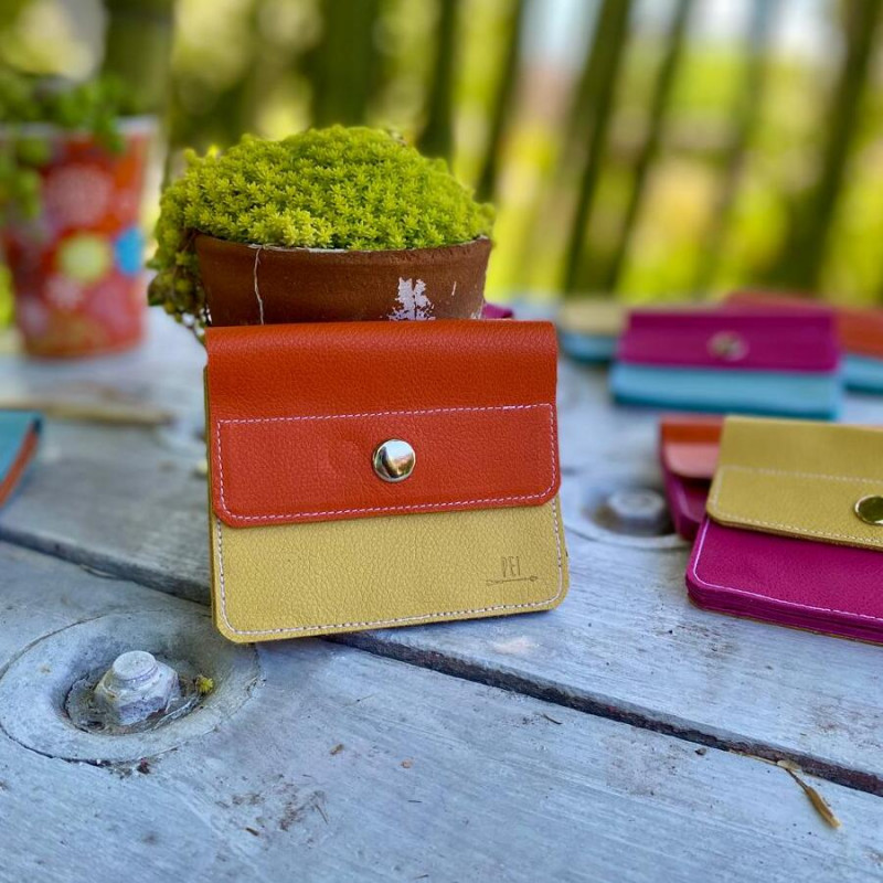 BILLETERA ACORDEÓN · AMARILLA+