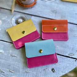 BILLETERA ACORDEÓN · FUCSIA+