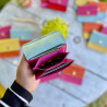 BILLETERA ACORDEÓN · FUCSIA+
