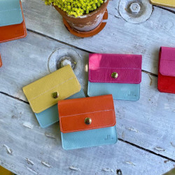 BILLETERA ACORDEÓN · CELESTE+