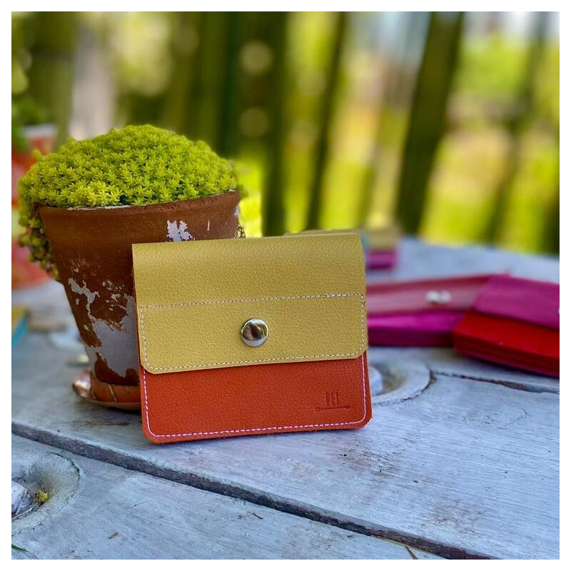 BILLETERA ACORDEÓN · ANARANJADO+