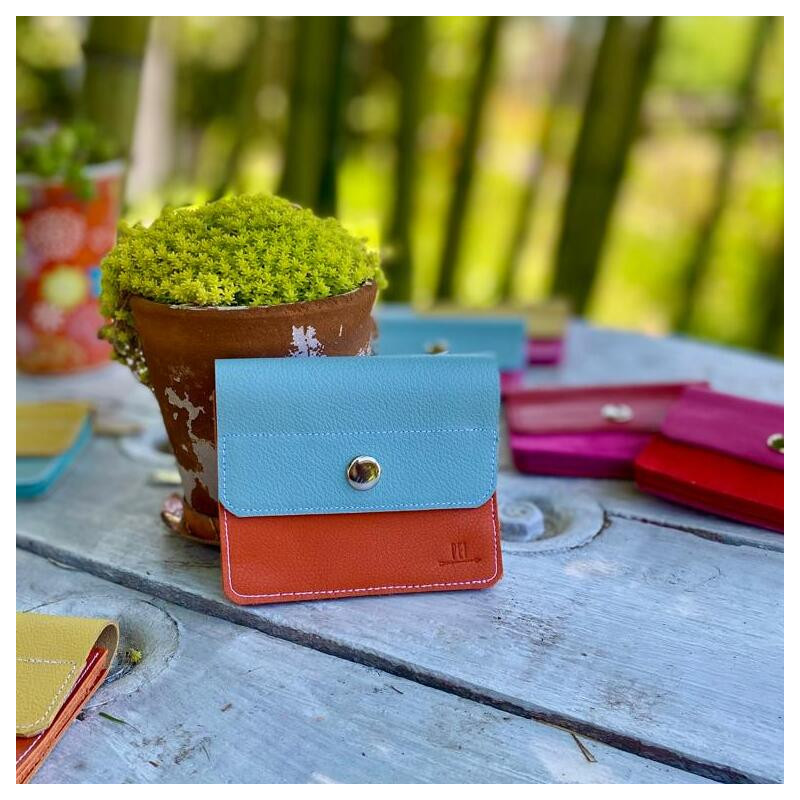 BILLETERA ACORDEÓN · ANARANJADO+